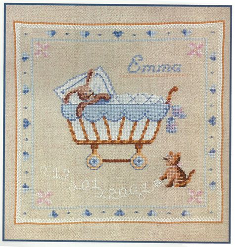 Kit broderie "bébé lapin"- DMC