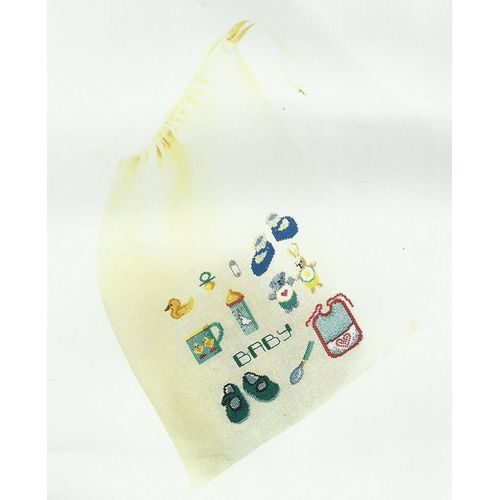 Kit broderie point compté Sac bébé – DMC