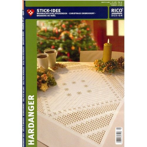 Diagramme livre Hardanger 16 - Rico design