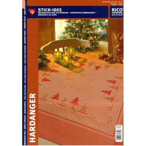 Diagramme livre Hardanger 17 - Rico design