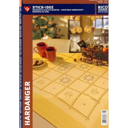 Diagramme livre Hardanger 18 - Rico design