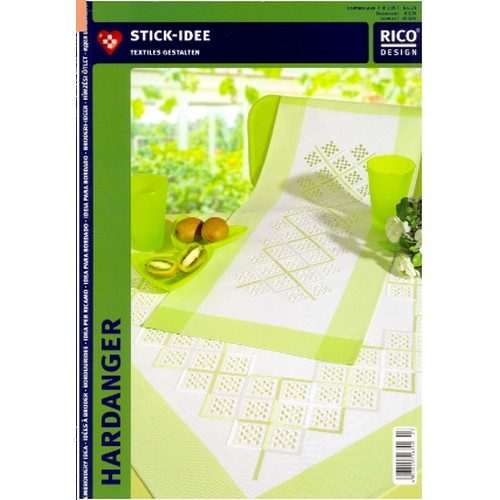 Diagramme livre Hardanger 23 - Rico design