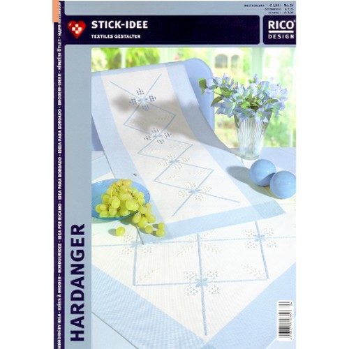 Diagramme livre Hardanger 24 - Rico design