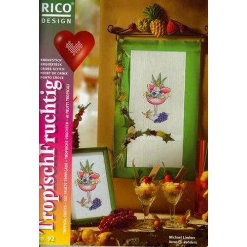 Diagramme livre Tropich fruchtig n°92 - Rico design