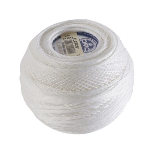 Fil à crocheter DMC Cébélia BLANC 50grs 10