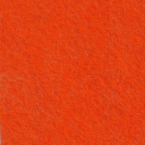 Feuille feutrine Orange Vif